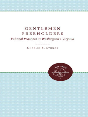 cover image of Gentlemen Freeholders